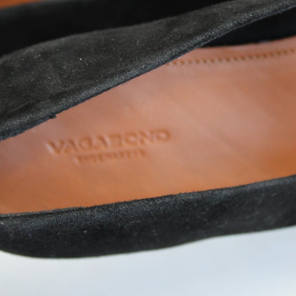VAGABOND Women's Black Jolin Buckle-Strap Ballet Flats Size 8 - Picture 6 of 8